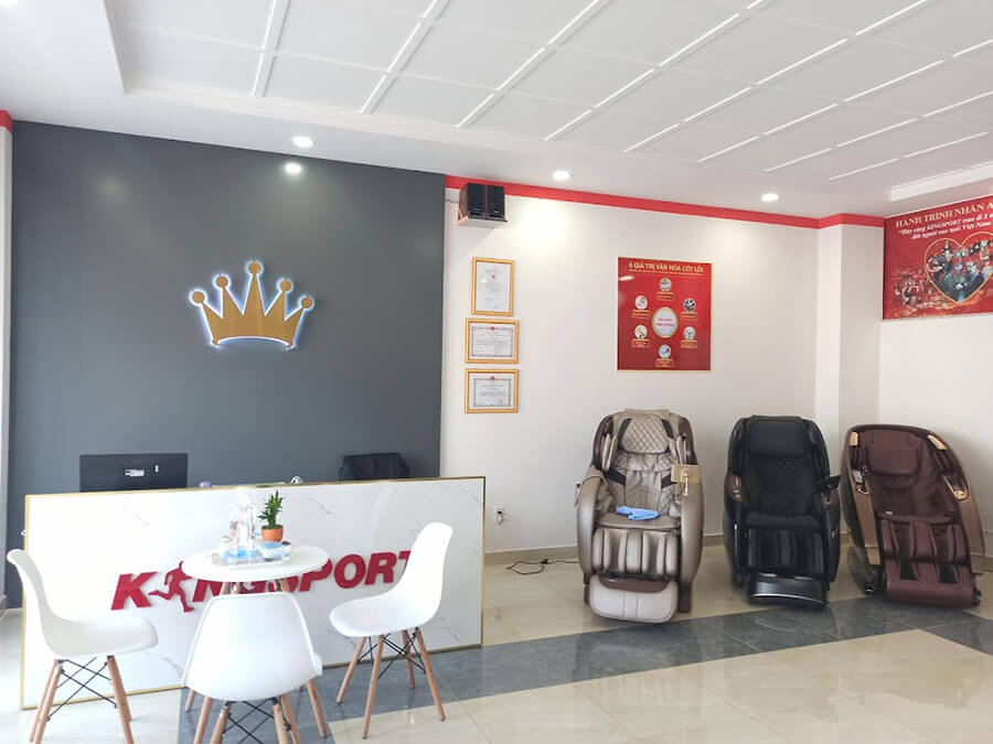 Lợi thế khi đến trải nghiệm ghế massage tại Kingsport Đà Lạt