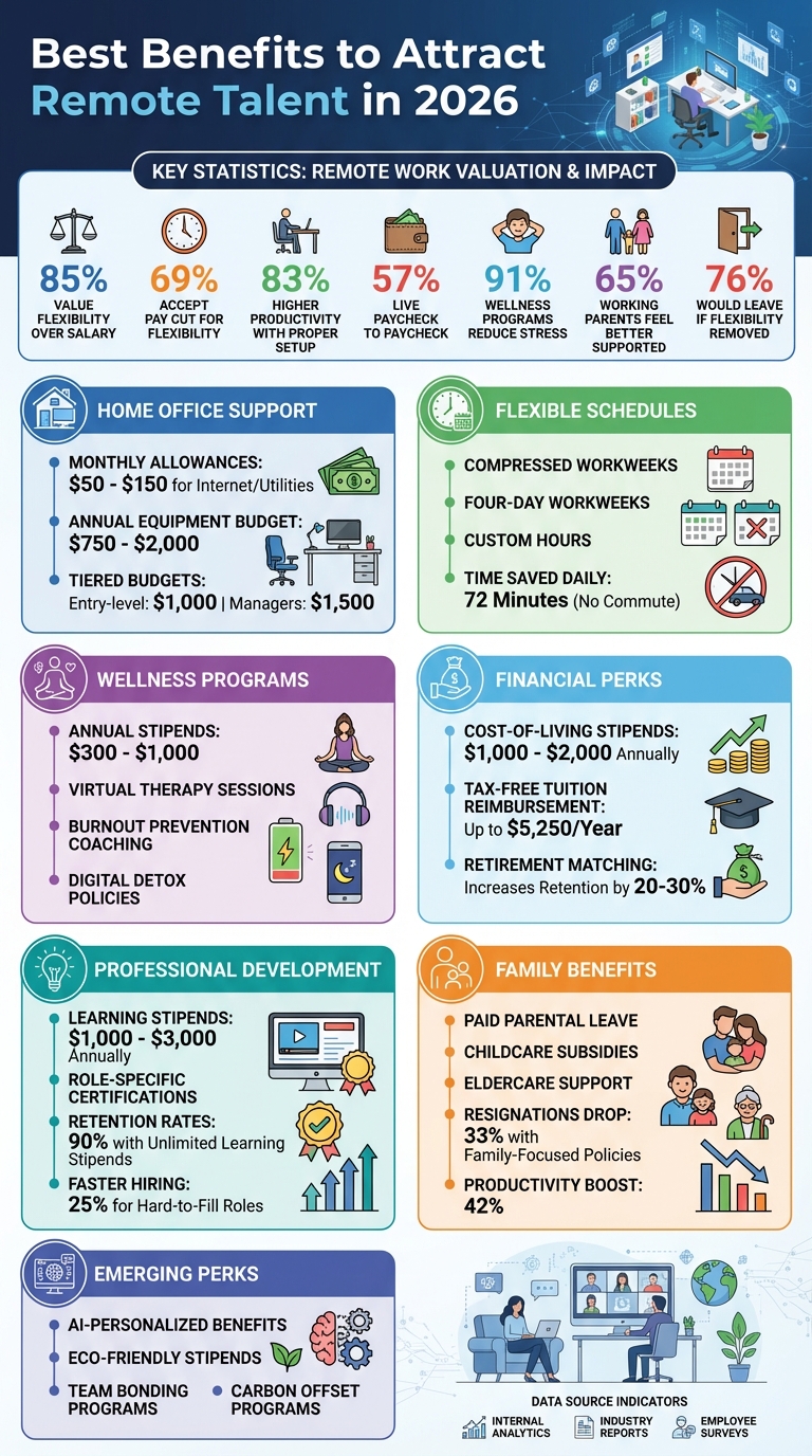 Top Remote Work Benefits and Statistics 2026