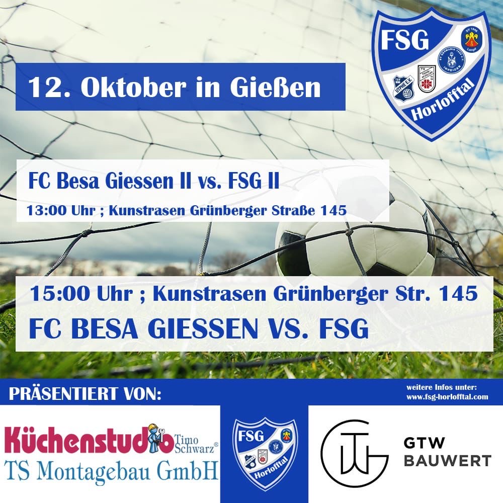 FSG Auswärtssieg auf Besa Gießen