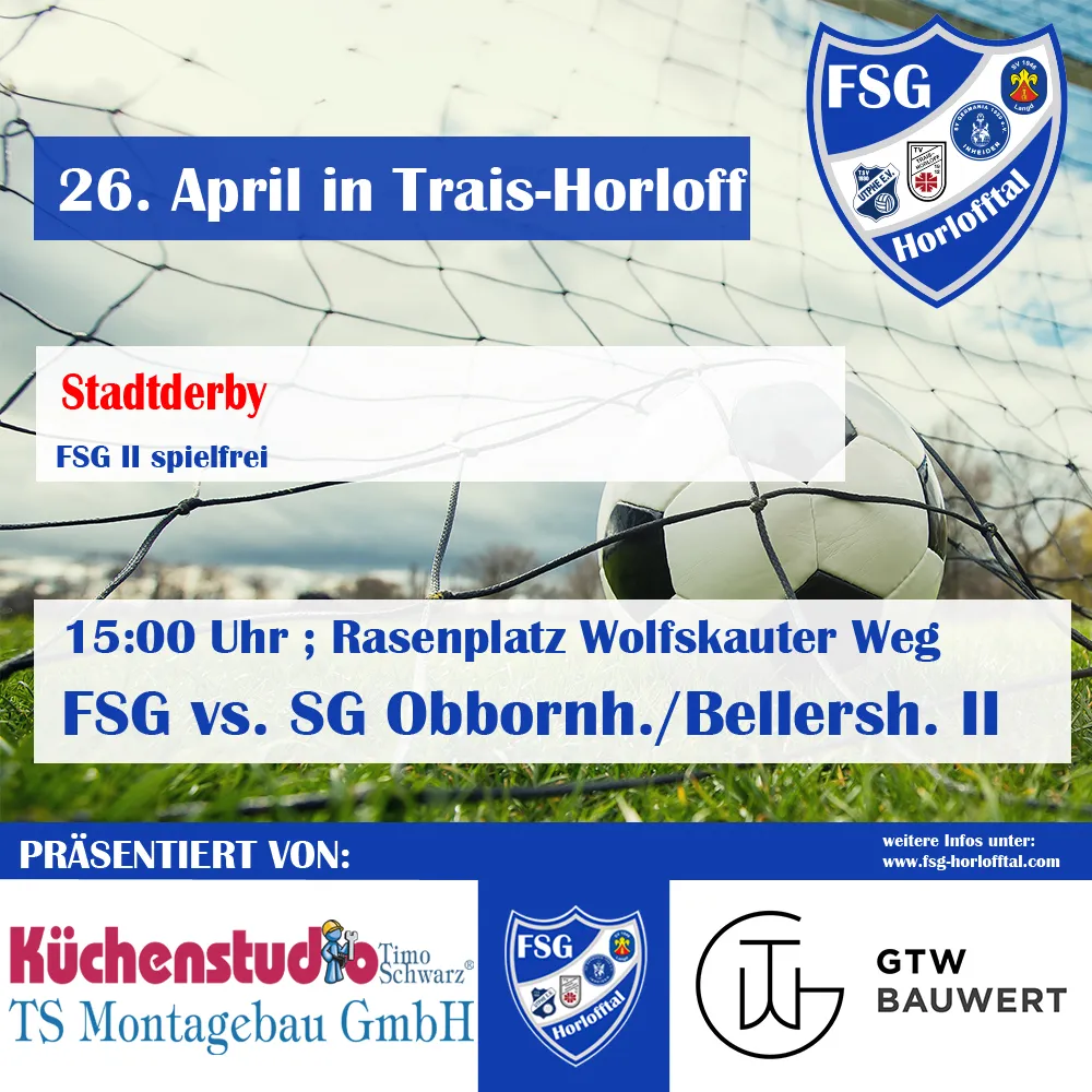 FSG Horlofftal demontiert die Reserve der SG Obbornhofen/Bellersheim im Derby