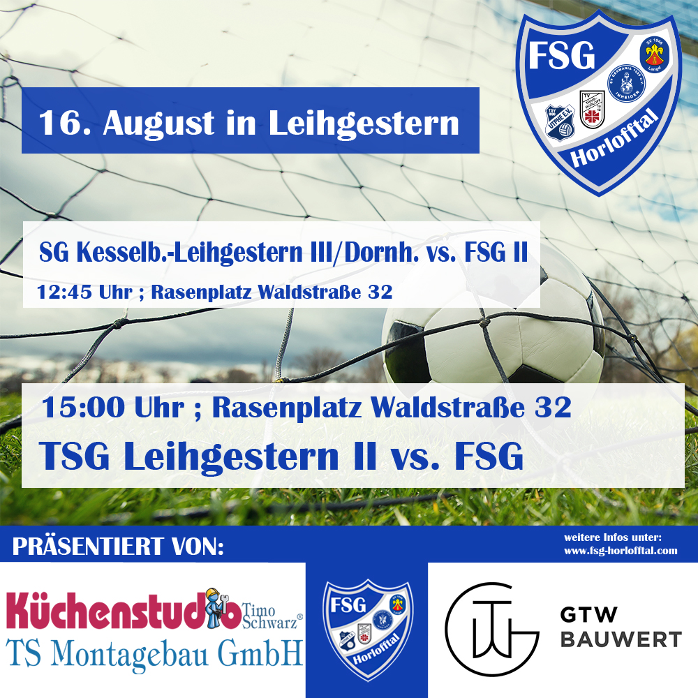 Auswärtssieg wie im Krimi: FSG Horlofftal ringt Leihgestern II in Torfestival nieder!