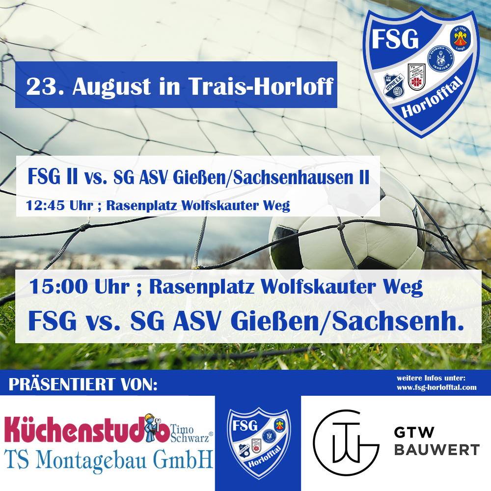 FSG Horlofftal verpasst Lucky Punch gegen den ASV Gießen