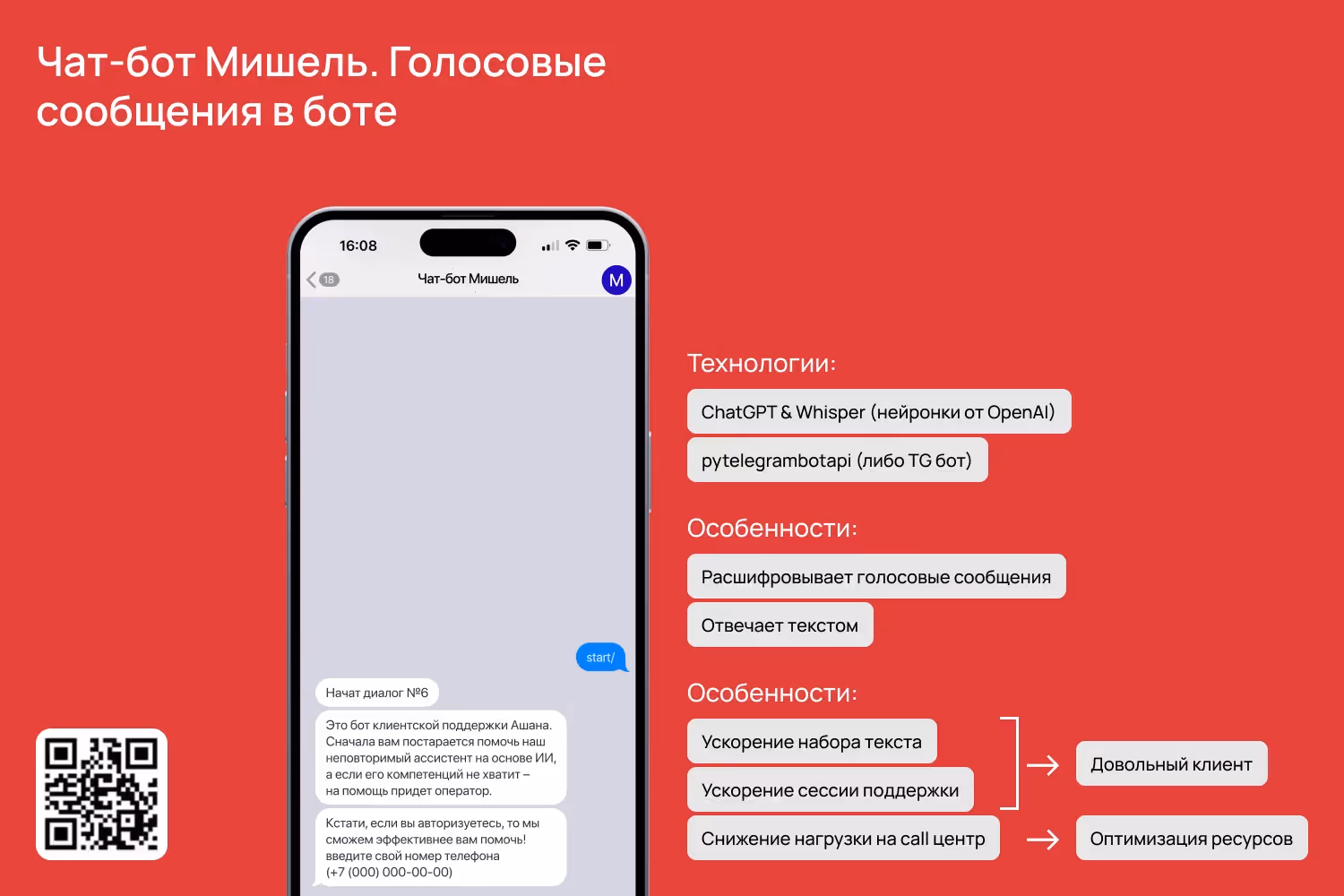 Чат-бот для общения с клиентами