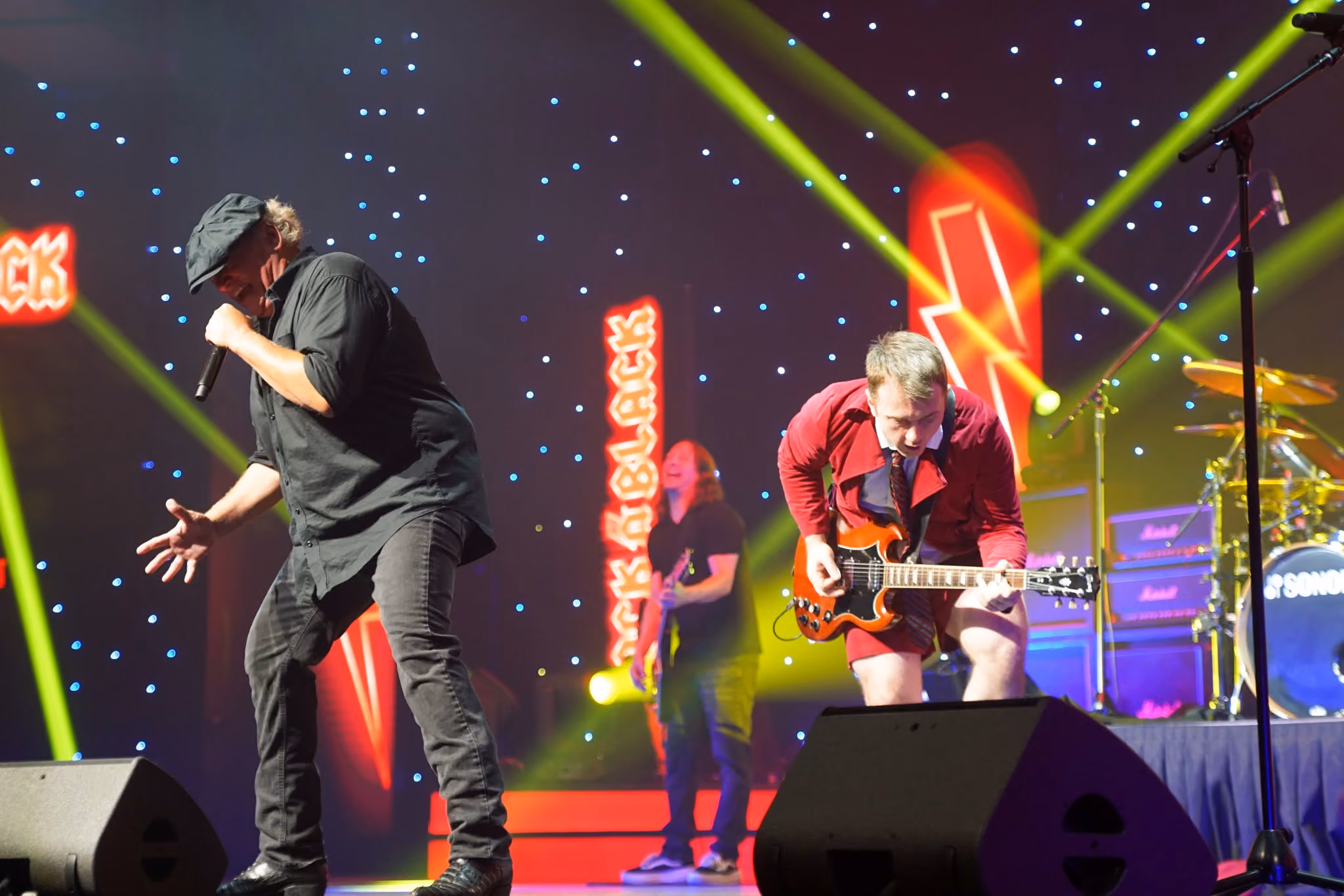 AC/DC tribute performance at OWA Theater