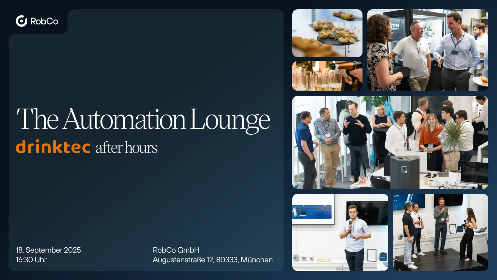 drinktec After Hours - Automation Lounge