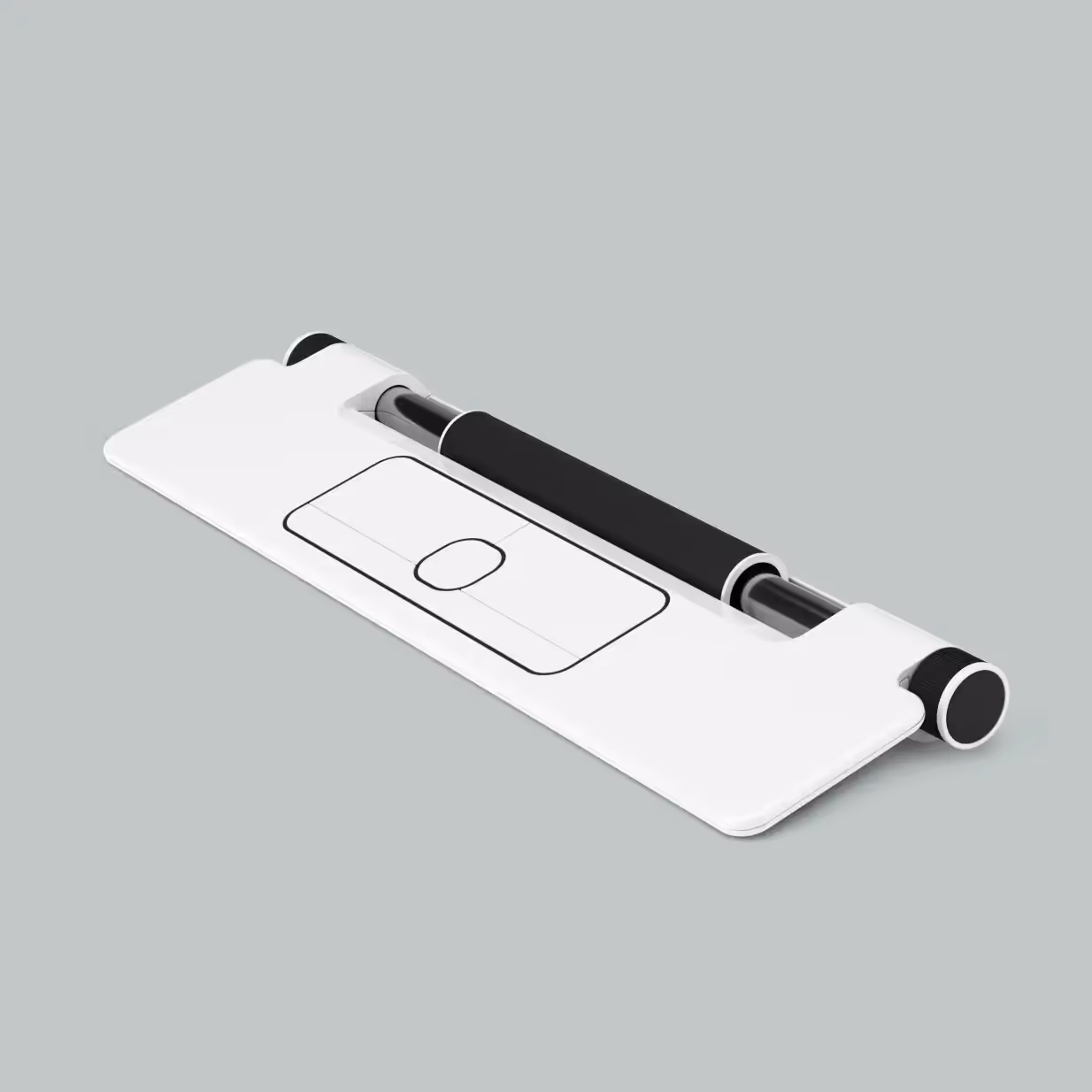 Ergonomic mouse perspective view