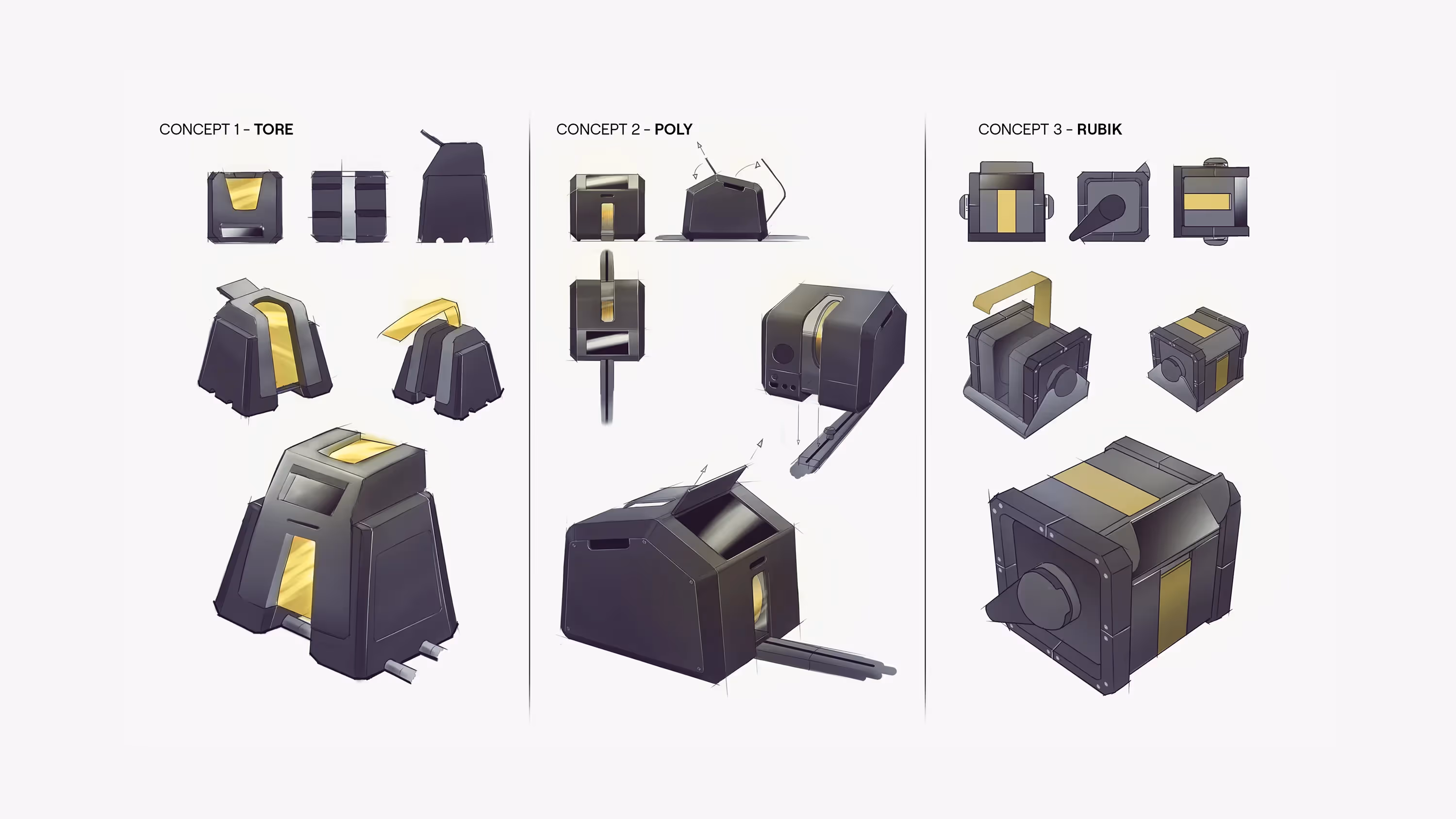 Concept sketches