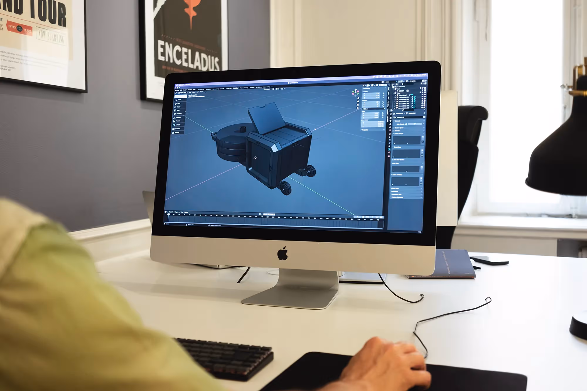 Design development in CAD