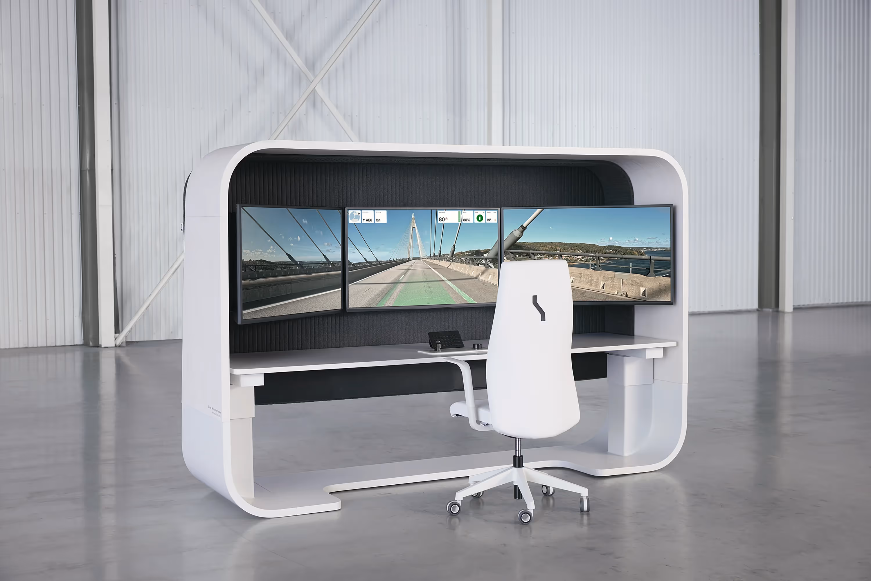 Einride Autonomous vehicle interface