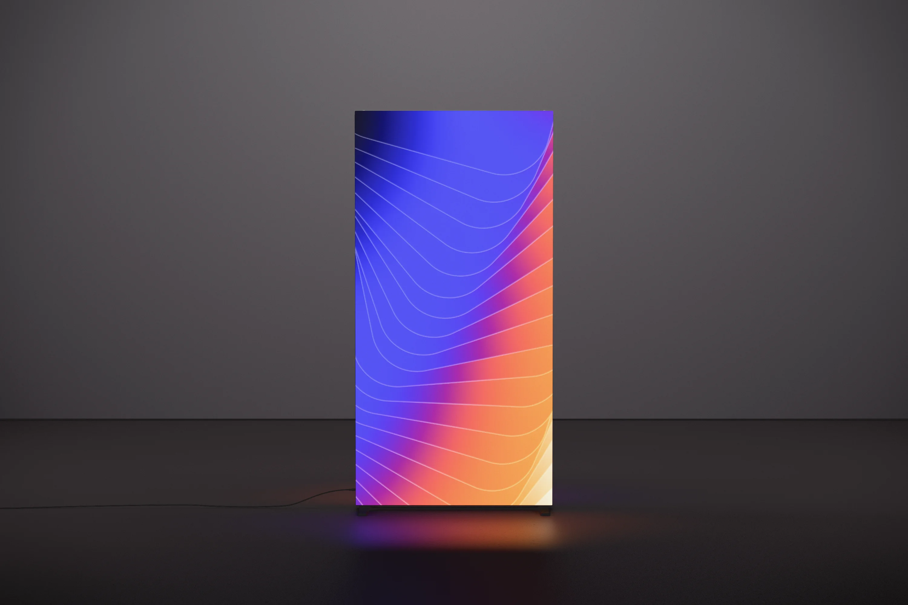 LUMO lightbox front view