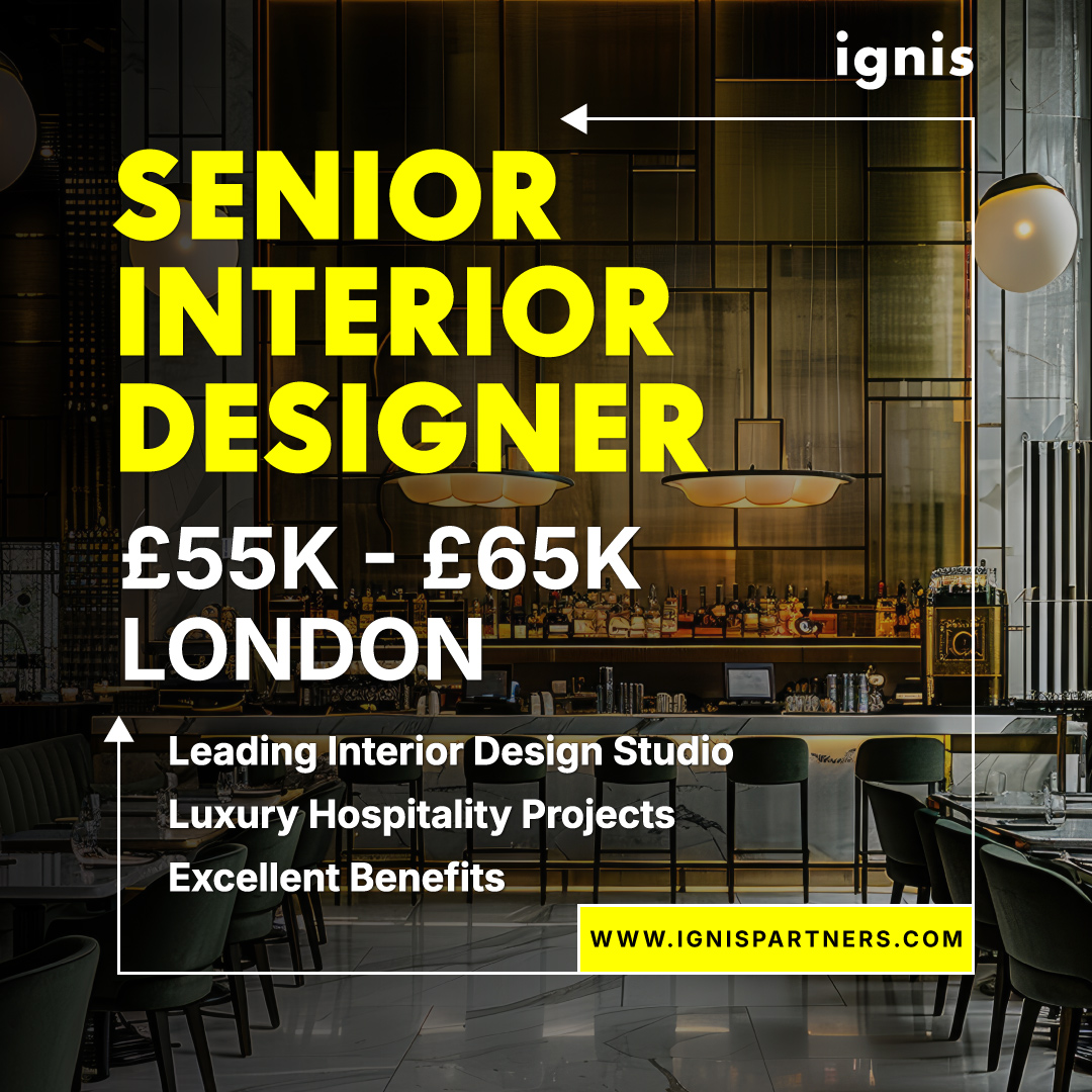 Senior Interior Designer Jobs London United Kingdom