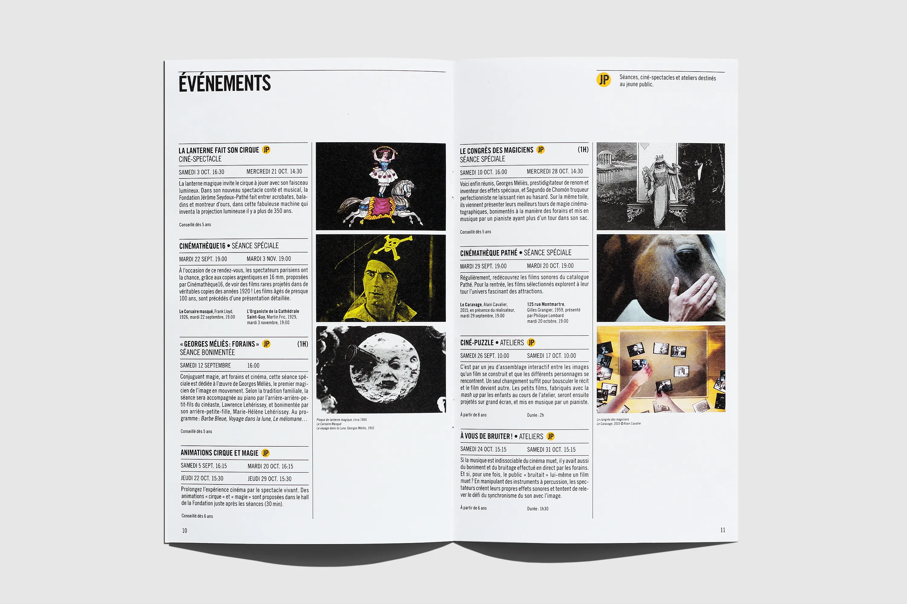 Melvin Ghandour Fondation Jérôme Seydoux Pathé Visual identity Museum Program Culture Film Cinema  