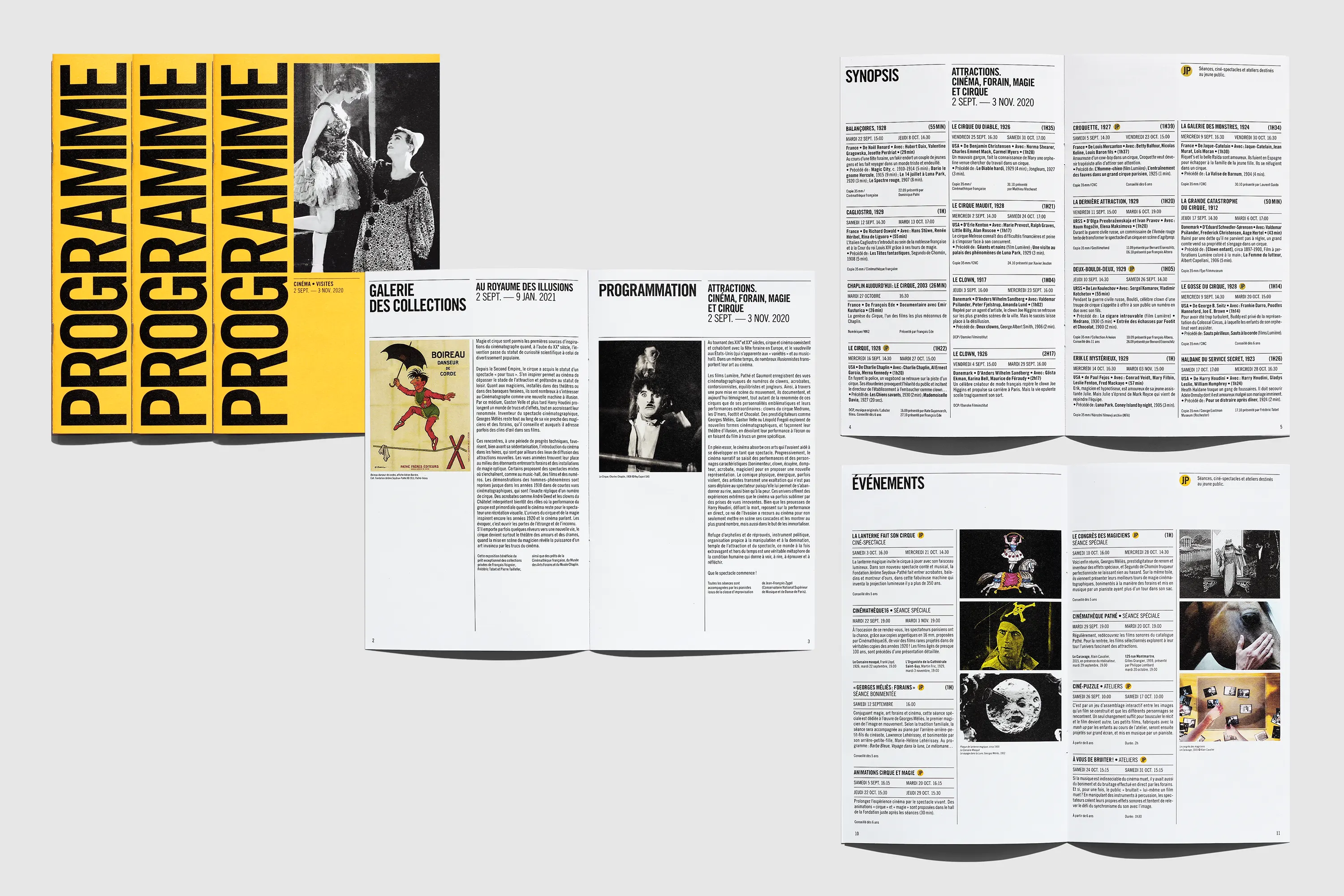 Melvin Ghandour Fondation Jérôme Seydoux Pathé Visual identity Museum Program Culture Film Cinema  