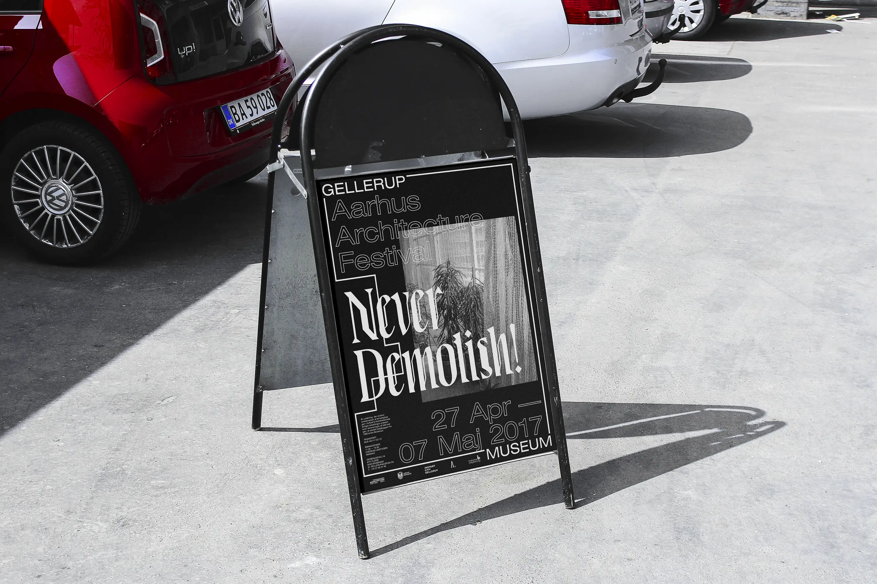 Melvin Ghandour Gellerup Museum Exhibition Graphic Design Visual identity Logo Branding Art Poster