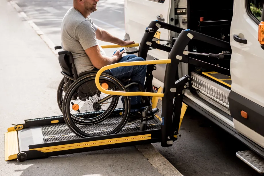 Airport service for wheelchair users.