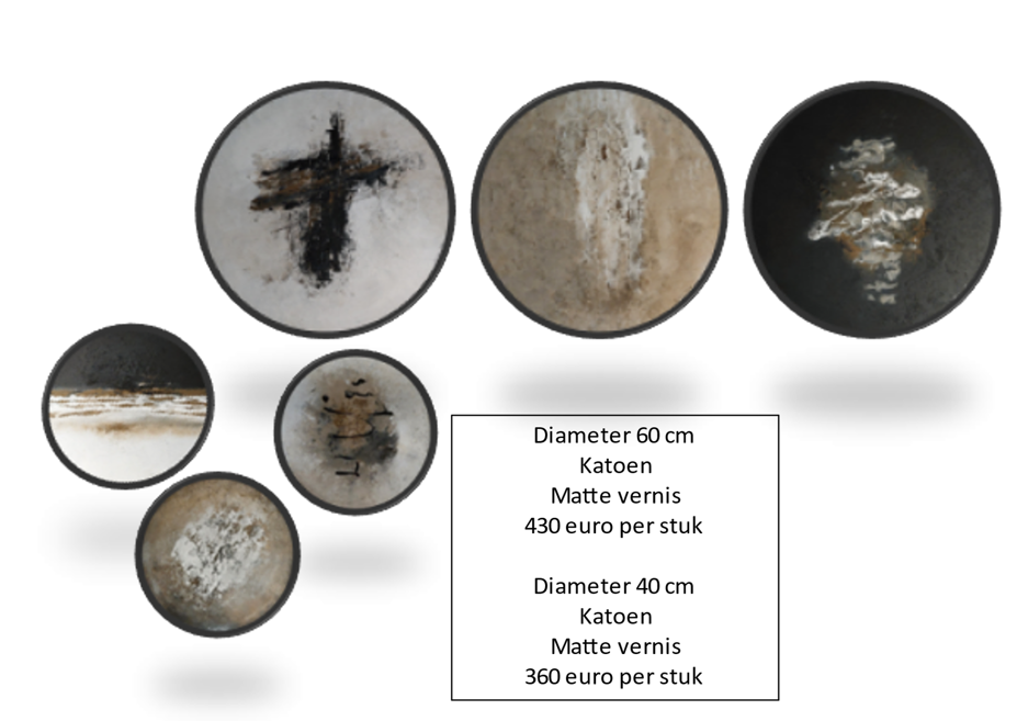 schilderij abstract 60dia