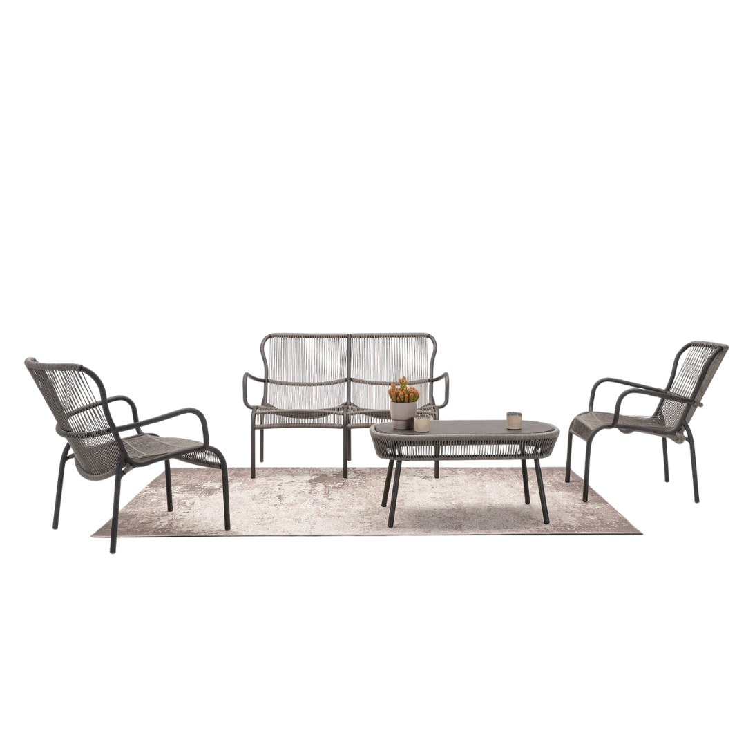 loop sofa rope taupe