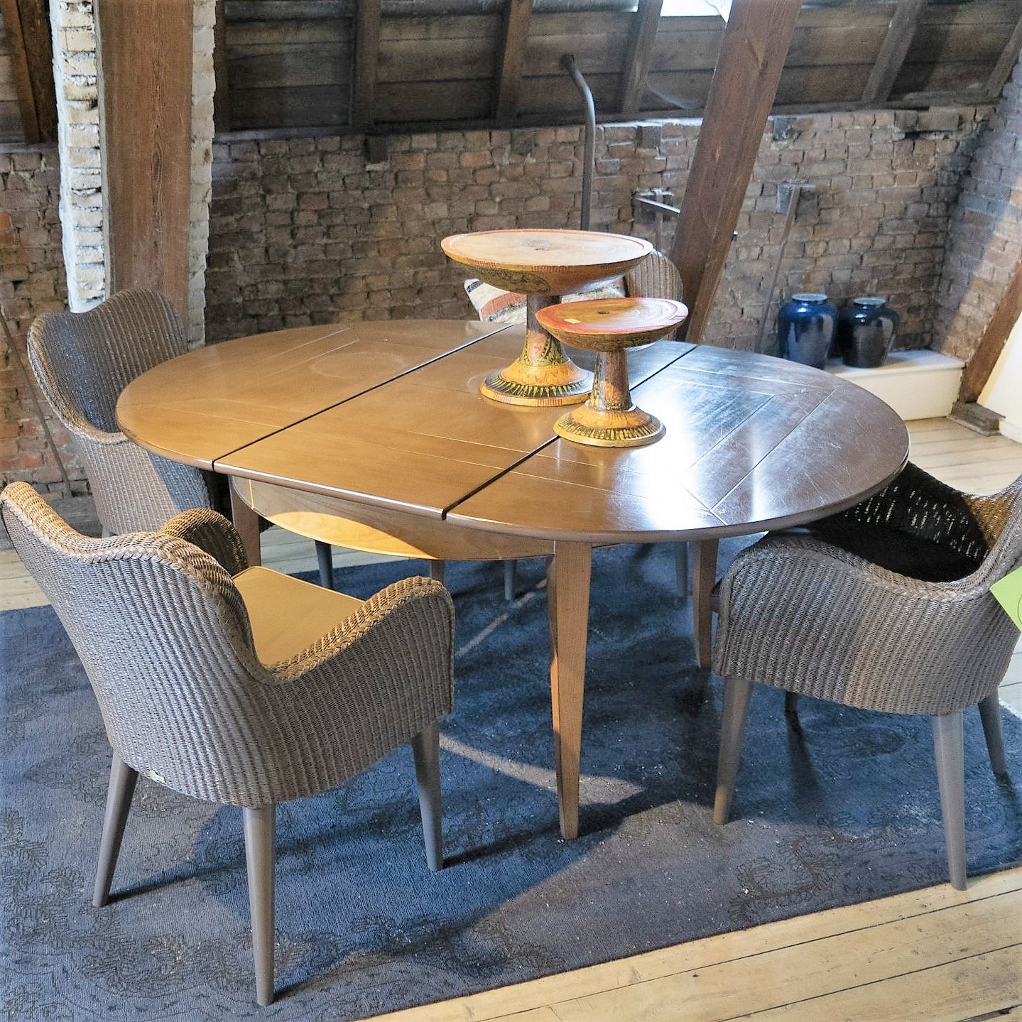 uitschuiftafel kersen