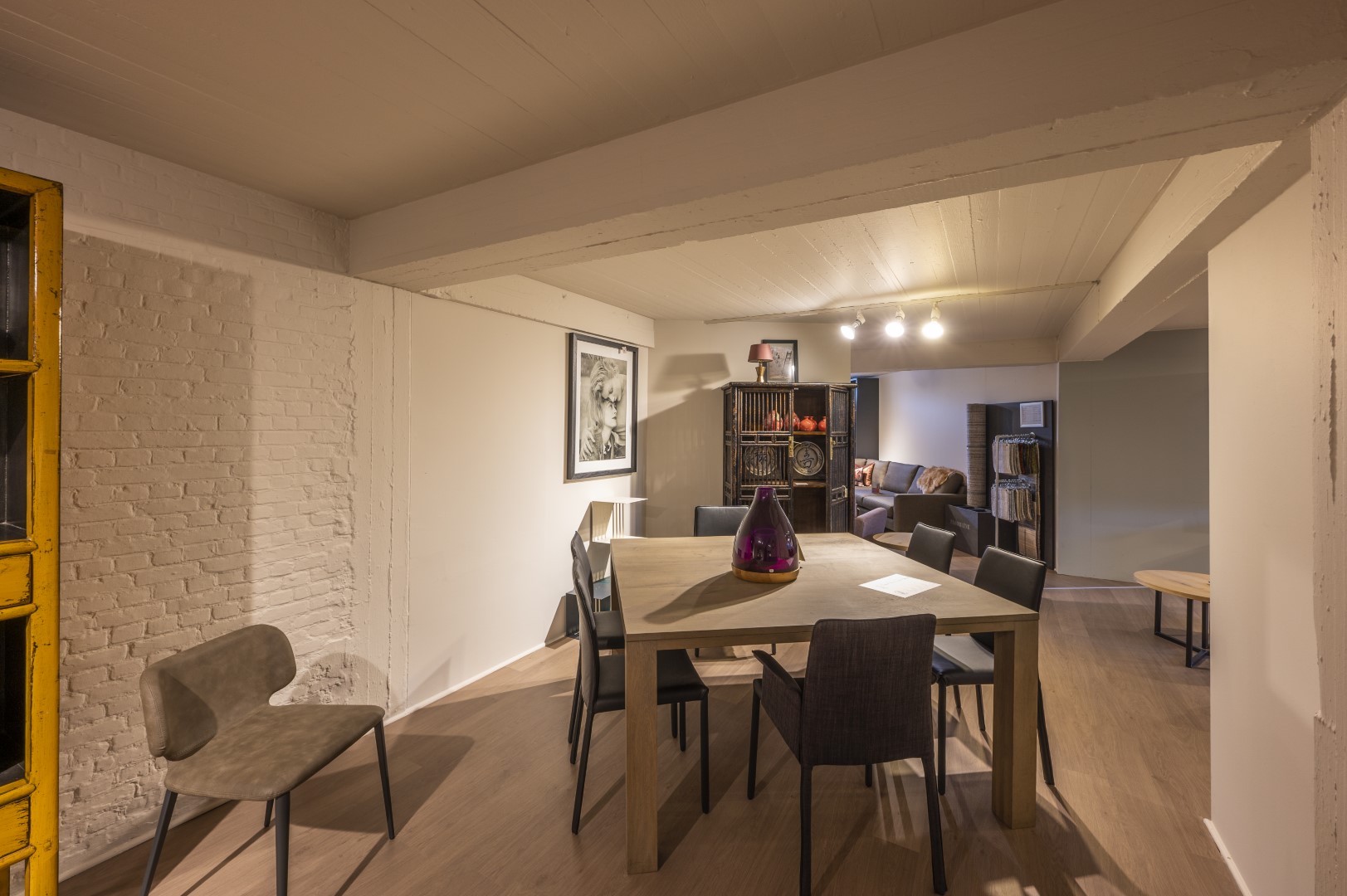 eettafel eiken mince