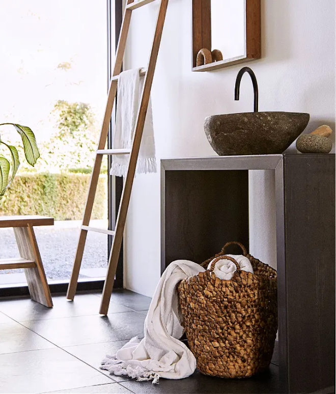 basket basha - natural