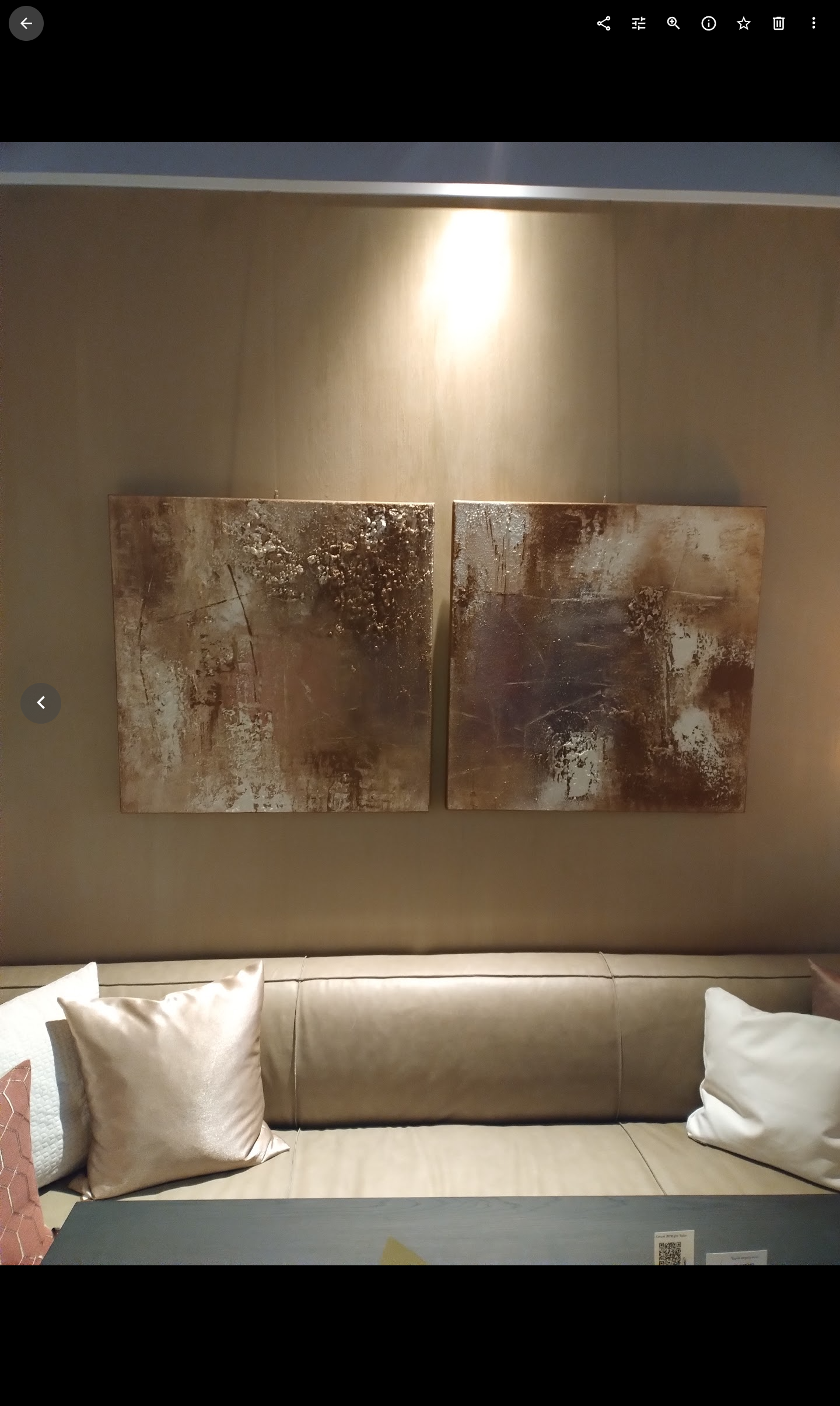 schilderij abstract 80x80