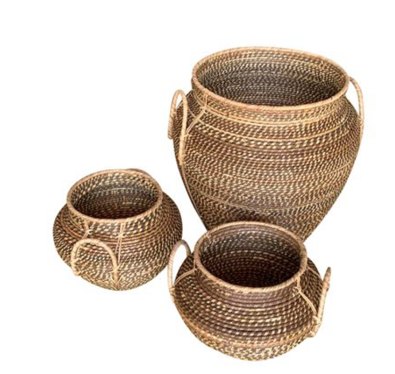 mand piola rattan met handvaten s