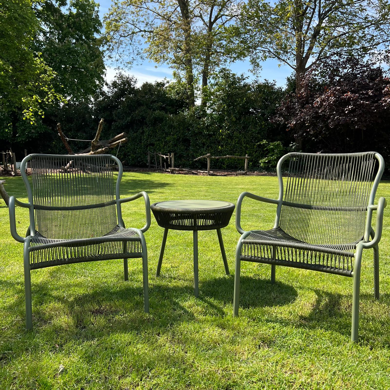 loop lounge rope moss