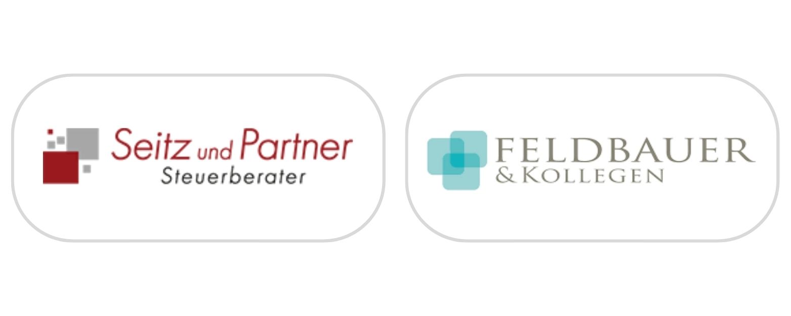 Logos von Kanzleikunden