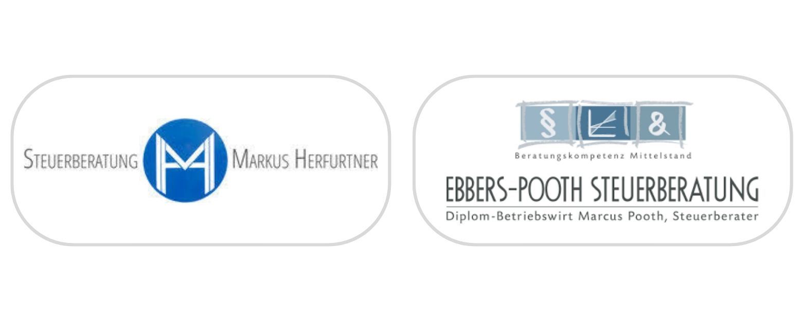 Logos von Kanzleikunden