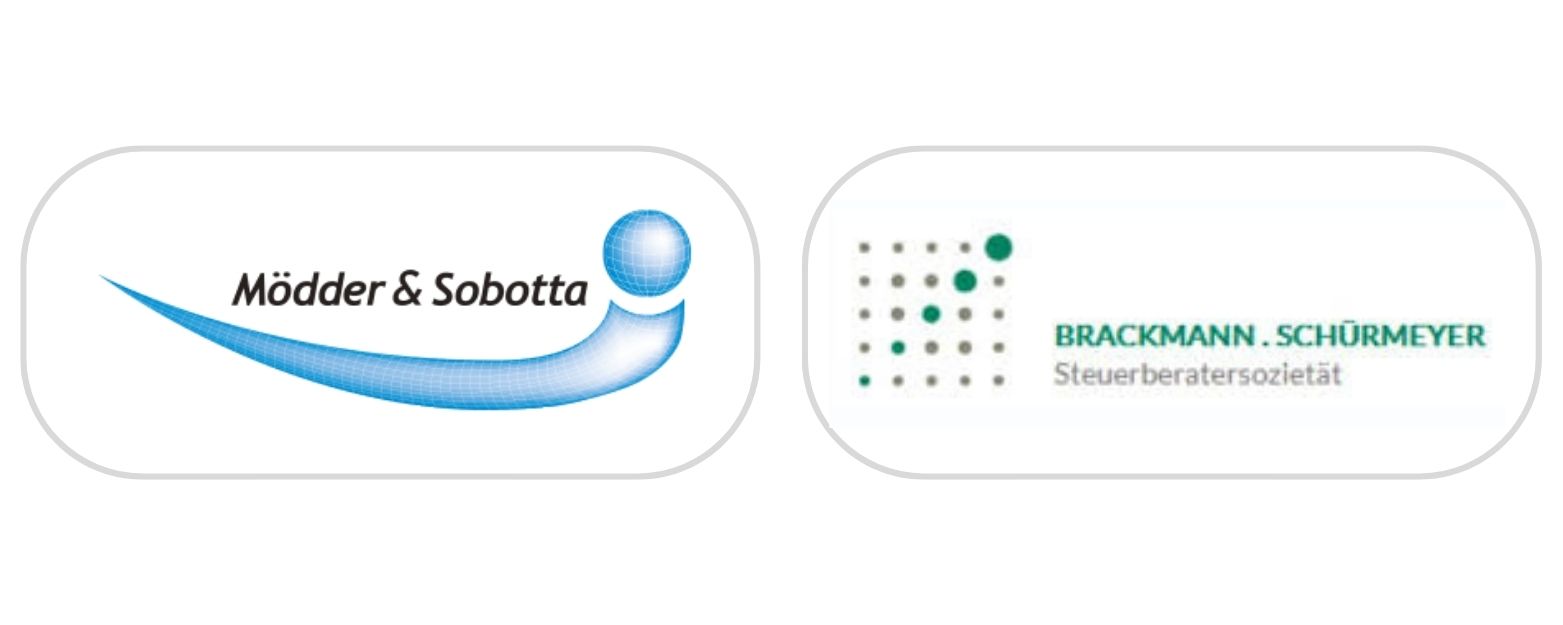 Logos von Kanzleikunden