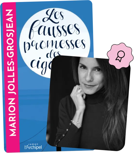 Photo et Couverture du livre de Marion Jollès-Grosjean