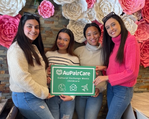 aupair's celebrating galentines day