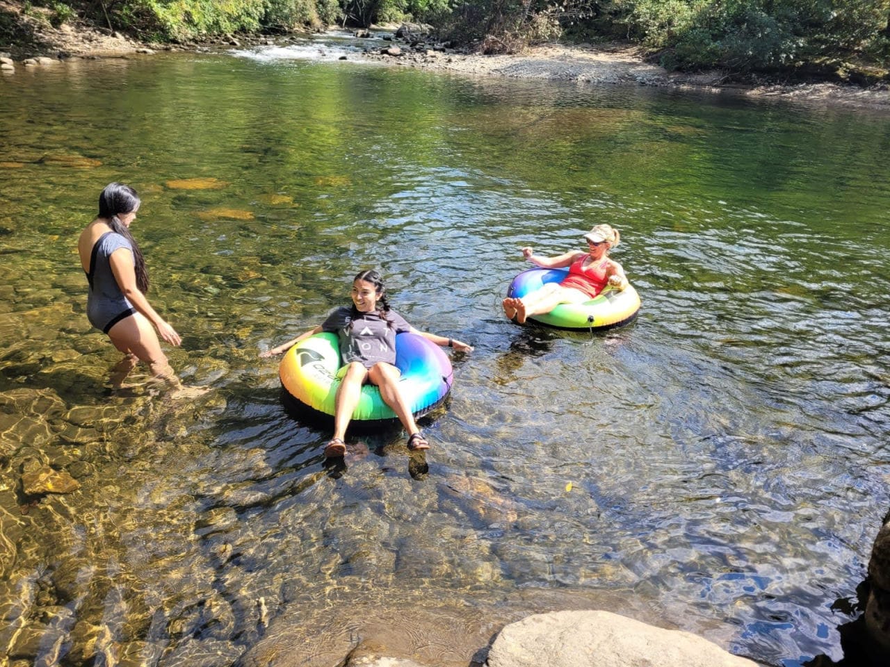au pair's float the river