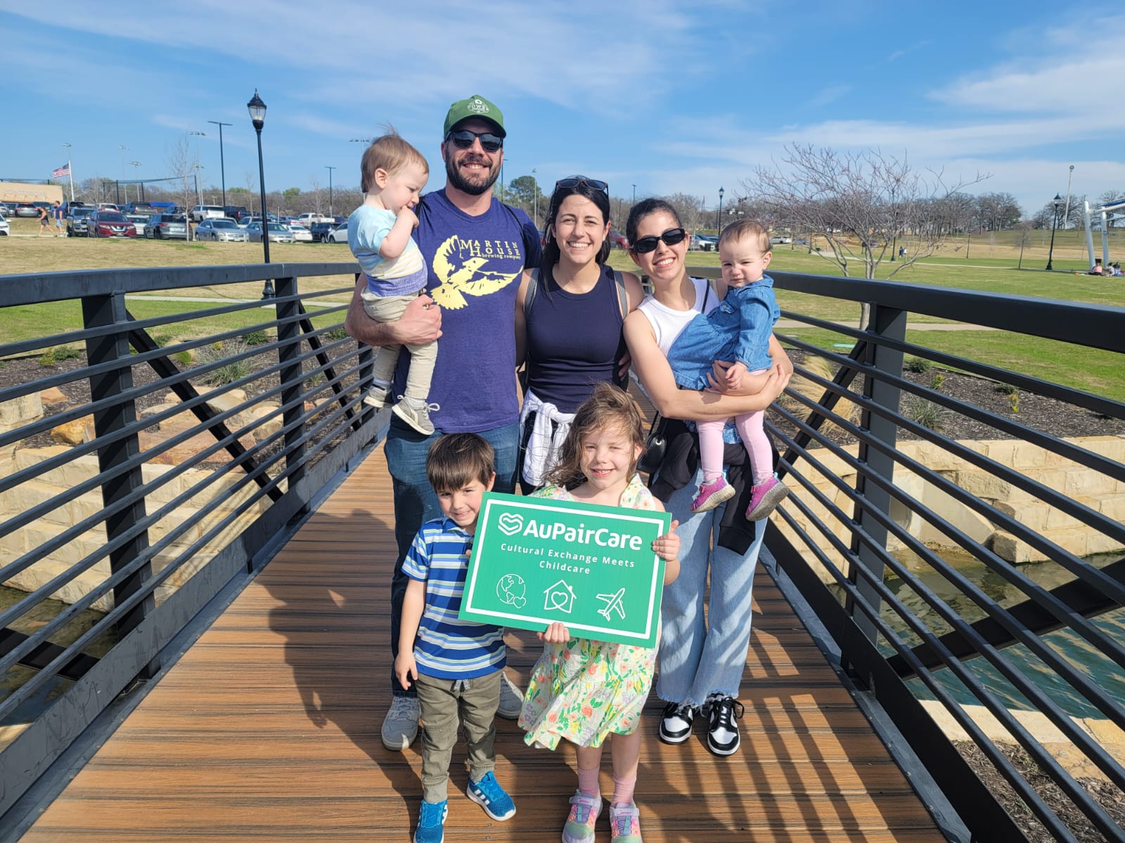 Au pair and family