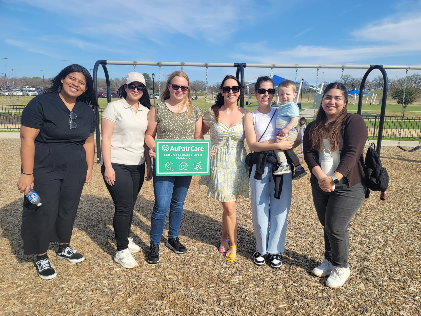 Au Pairs celebrating Easter