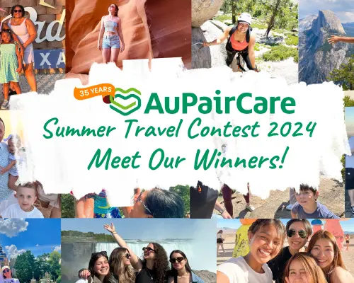 Branding elements saying "summer travel content, meet our winners"