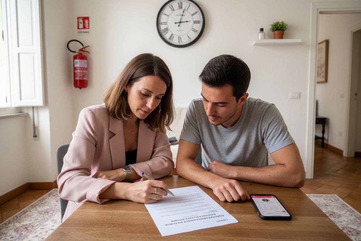 firma contratto locazione