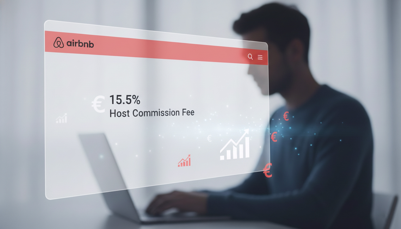 Airbnb 2025: Commissioni in aumento al 15,5% – cosa cambia per gli host
