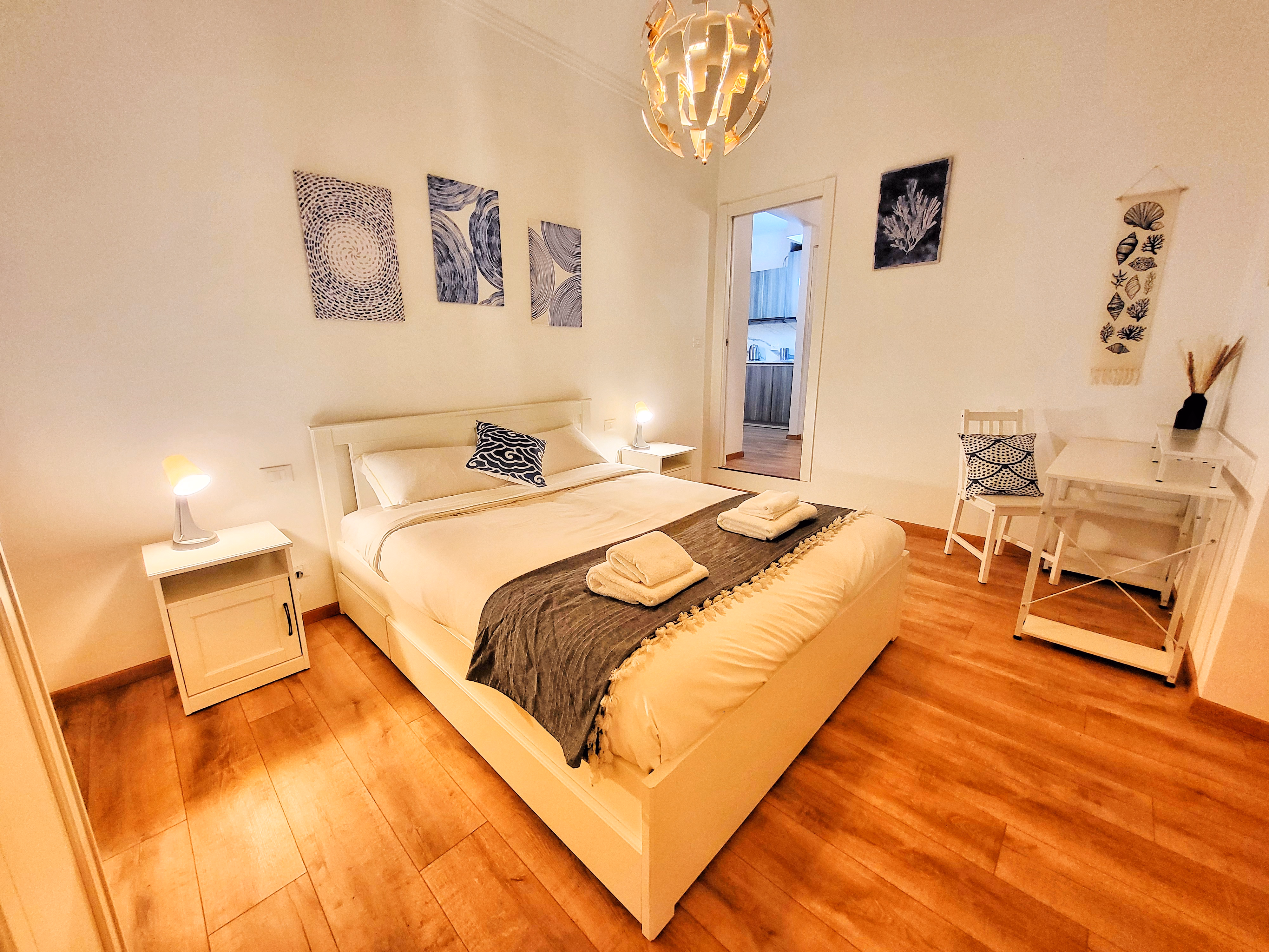 Camera matrimoniale Appartamento Nervi - Via Oberdan