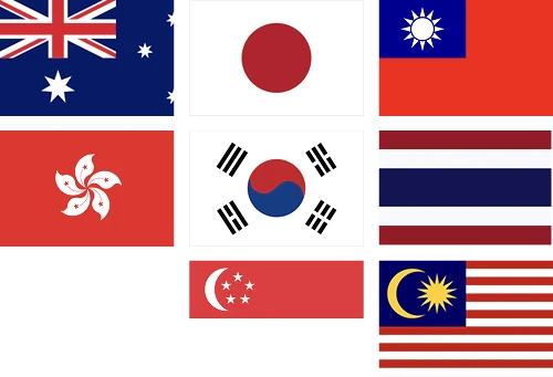 apac flags