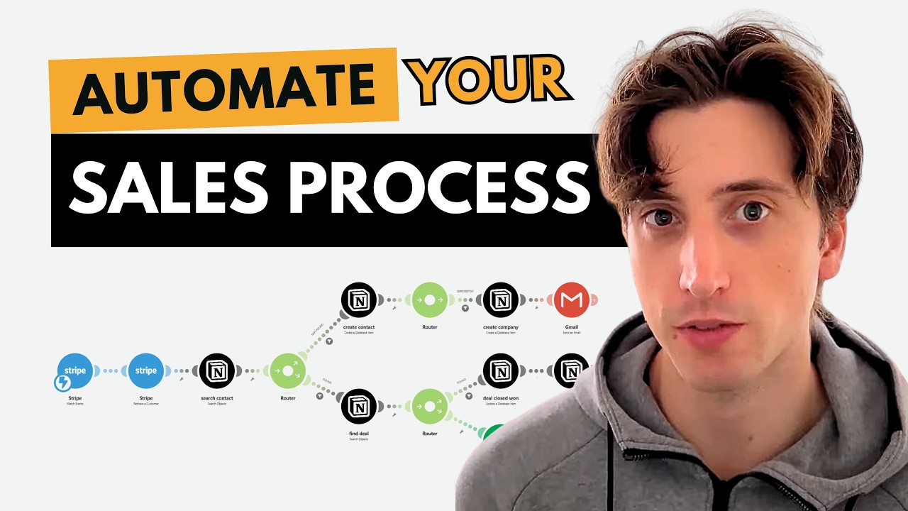 How to Connect Stripe Sales to Notion CRM - Automate Sales & Project Pipeline