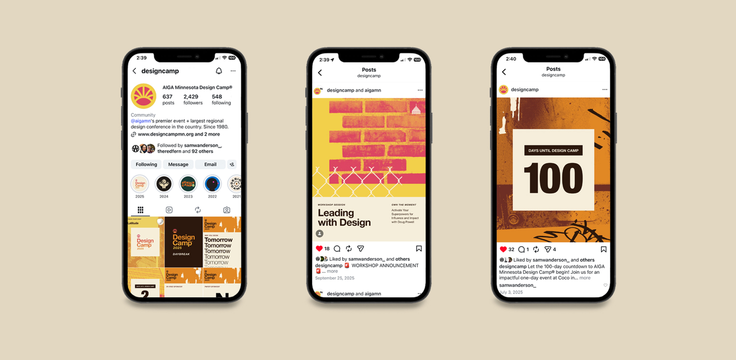 Design Camp 2025 Social Media Design