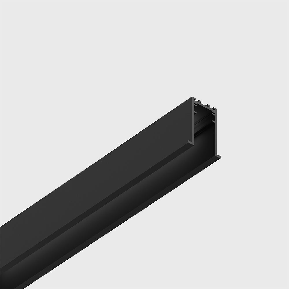 LTX IN_LINE TRACK T – czarny profil aluminiowy do oświetlenia liniowego LED