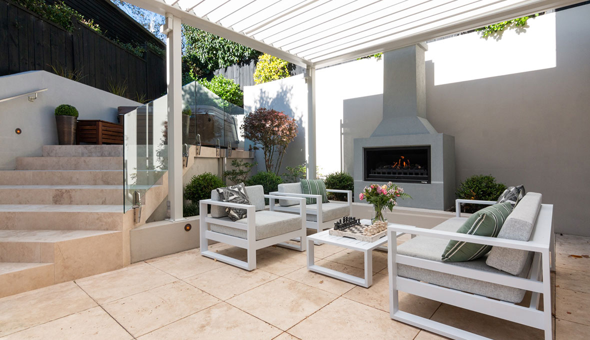 outdoor fireplace parnell