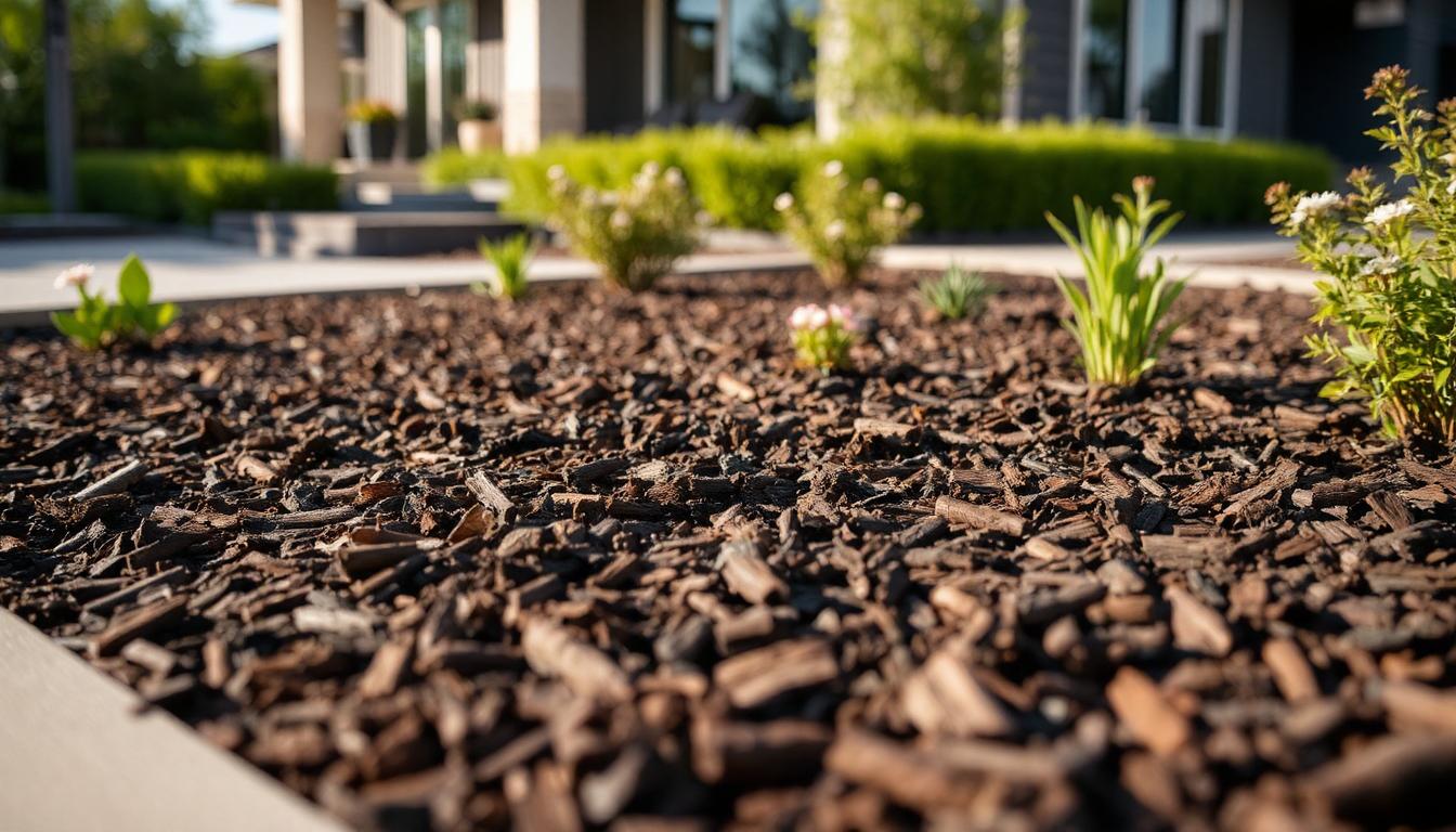 Healthy New Zealand garden with rich soil