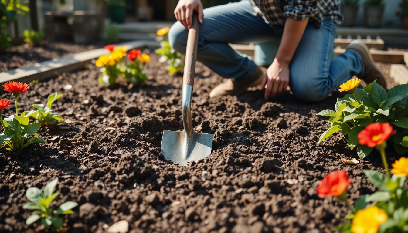 Neglected New Zealand garden being revived with fresh plants, mulch, tidy pathways, native shrubs, solar lights, and seating, creating a rejuvenated, inviting outdoor space.