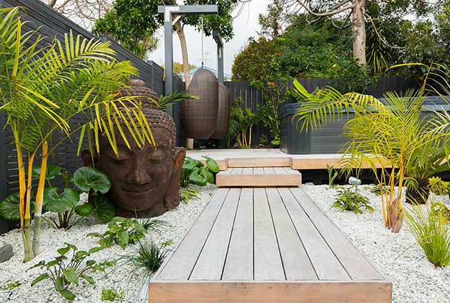 A backyard makeover in Westmere
