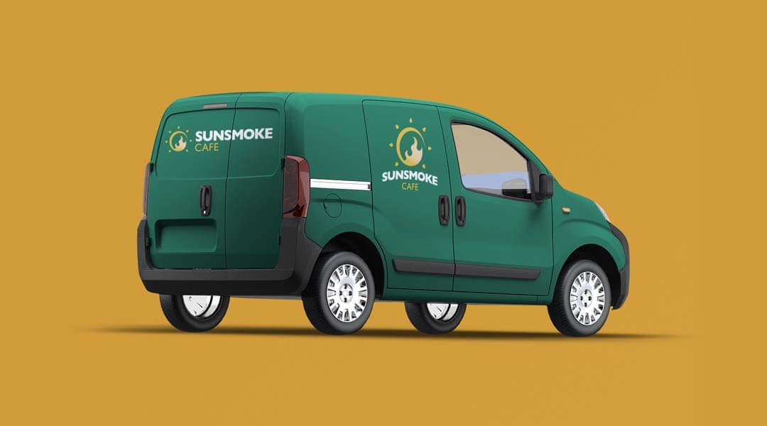 SunSmoke Cafe catering van