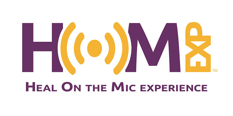 Heal On the Mic experience (HOMexp) logo