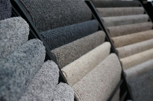 Carpet display at the Bay of Plenty Home Show